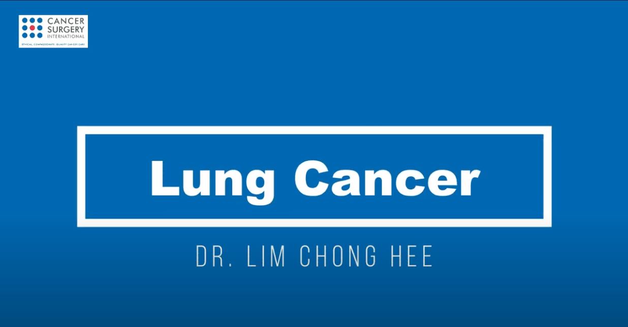 Lung Cancer – Diagnosis & Treatment