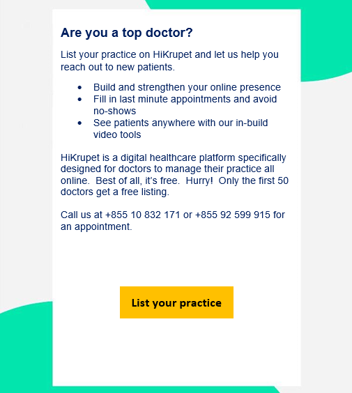 Are you a top doctor?